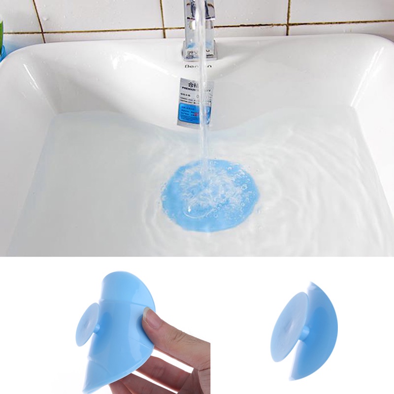 Nút Chặn Lỗ Thoát Nước Bồn Rửa Bằng PVC Mạ Crom