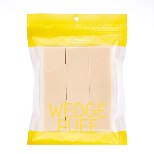 Mút tán kem nền Skinfood Wedge Puff Sponge Jumbo Size 12 chiếc 1 túi - Ninishop