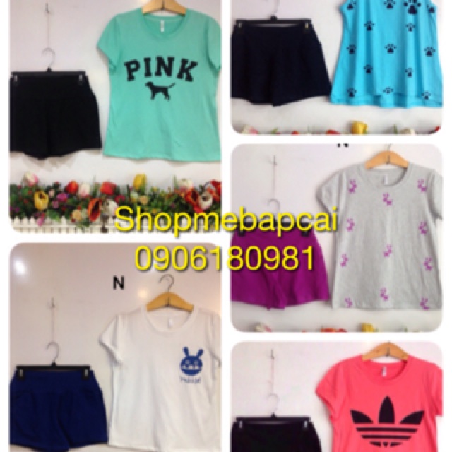 Combo 5 bộ mặc nhà 1