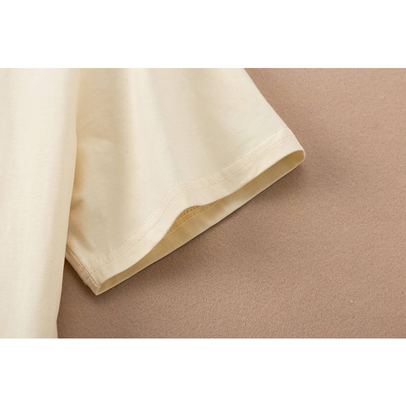 Áo Thun Tay Ngắn In Họa Tiết Chữ Hoàng Tử Ếch Graffiti Mặt Trước Thời Trang Mùa Hè Thông Dụng