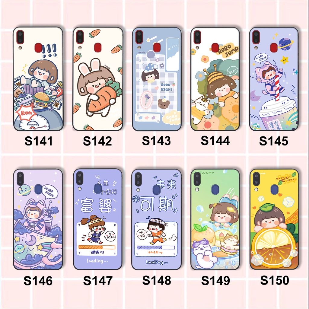 Ốp lưng Samsung Galaxy A20 - A30 - M20 in họa tiết cute đáng iu