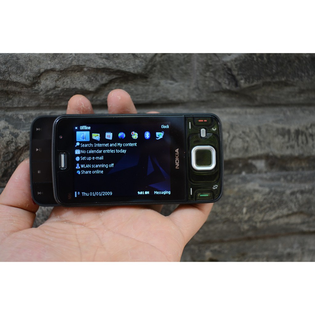 Điện Thoại Nắp Trượt Nokia N96 WiFi 3G Bảo Hành Uy Tín