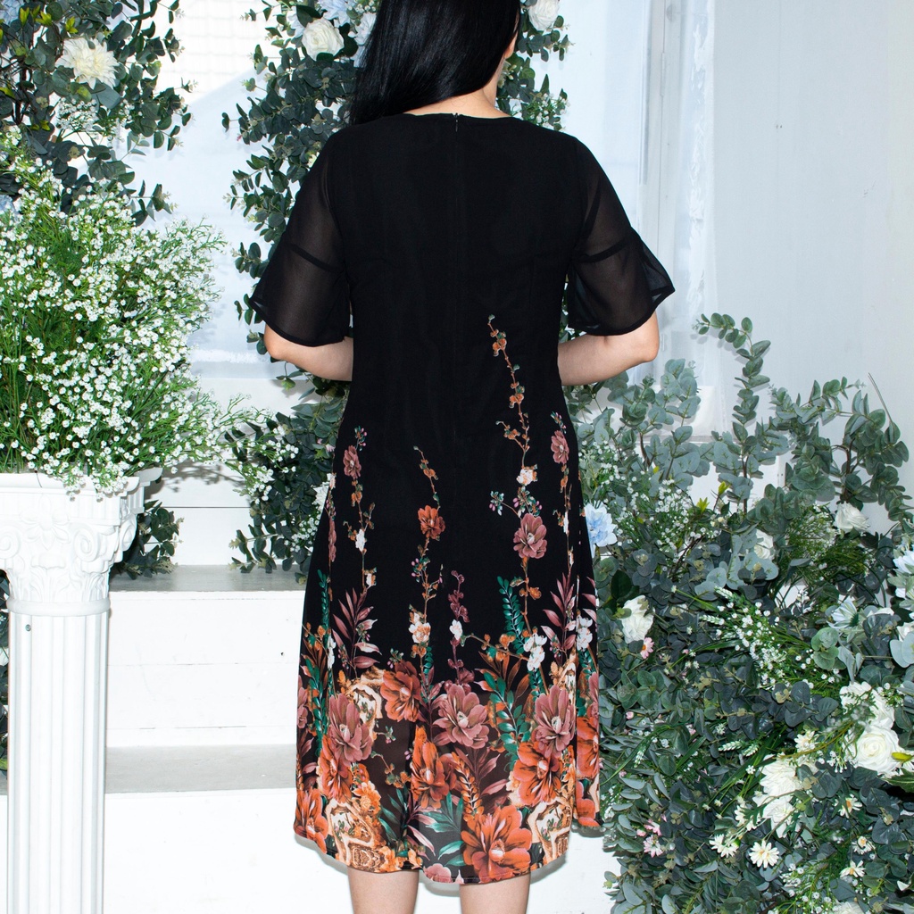 Madam Sotoni - Thời trang trung niên - Đầm trung niên - DVBC703