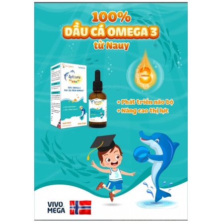 Avisure DHA Smart Kid 20ml - DHA hỗ trợ phát triển trí não và cải thiện thị lực cho bé