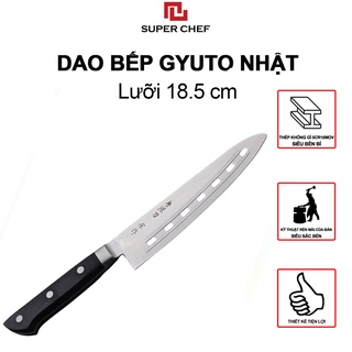 Dao Bếp Dài Đa Năng Gyuto Super Chef Siêu Sắc Bén, Lâu Cùn Siêu Bền DAO B