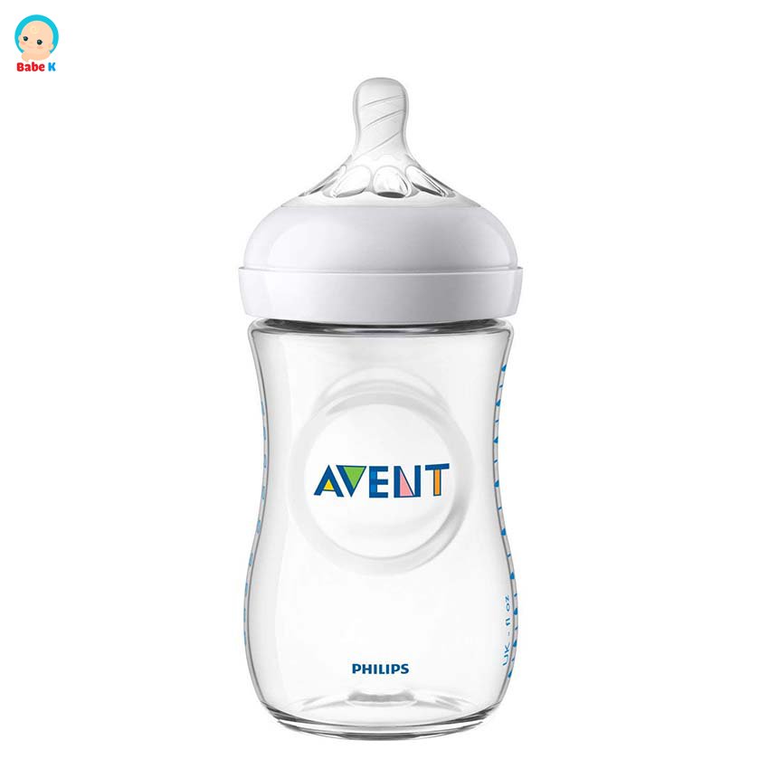 Bình sữa cho bé sơ sinh, bình sữa Avent Natural 125ml 260ml chính hãng