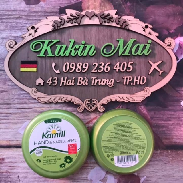 Kem dưỡng da tay Kamil 🇩🇪 Xách tay ĐỨC 🇩🇪