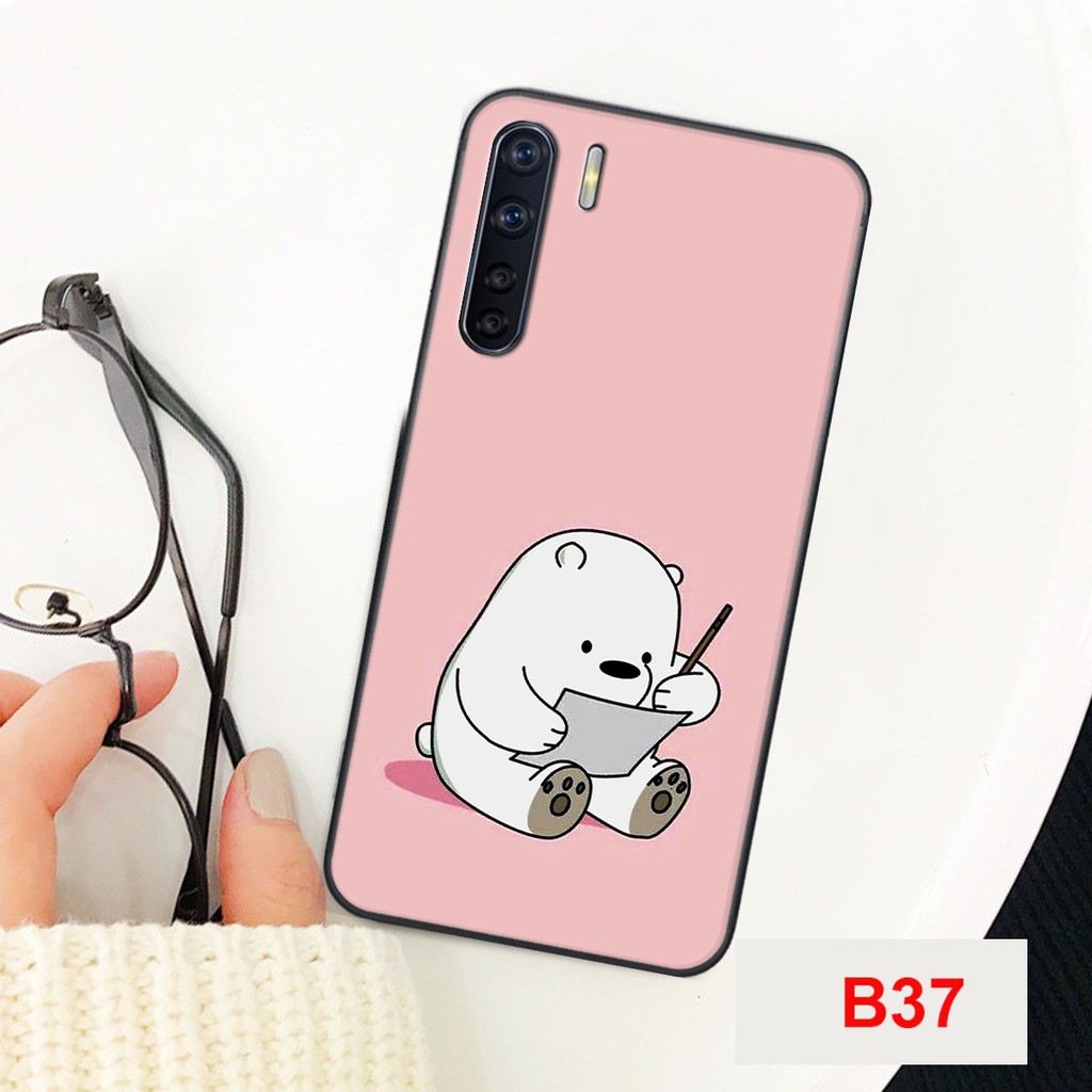 ỐP LƯNG OPPO A91/RENO 3 HÌNH GẤU BEER CỰC HOT