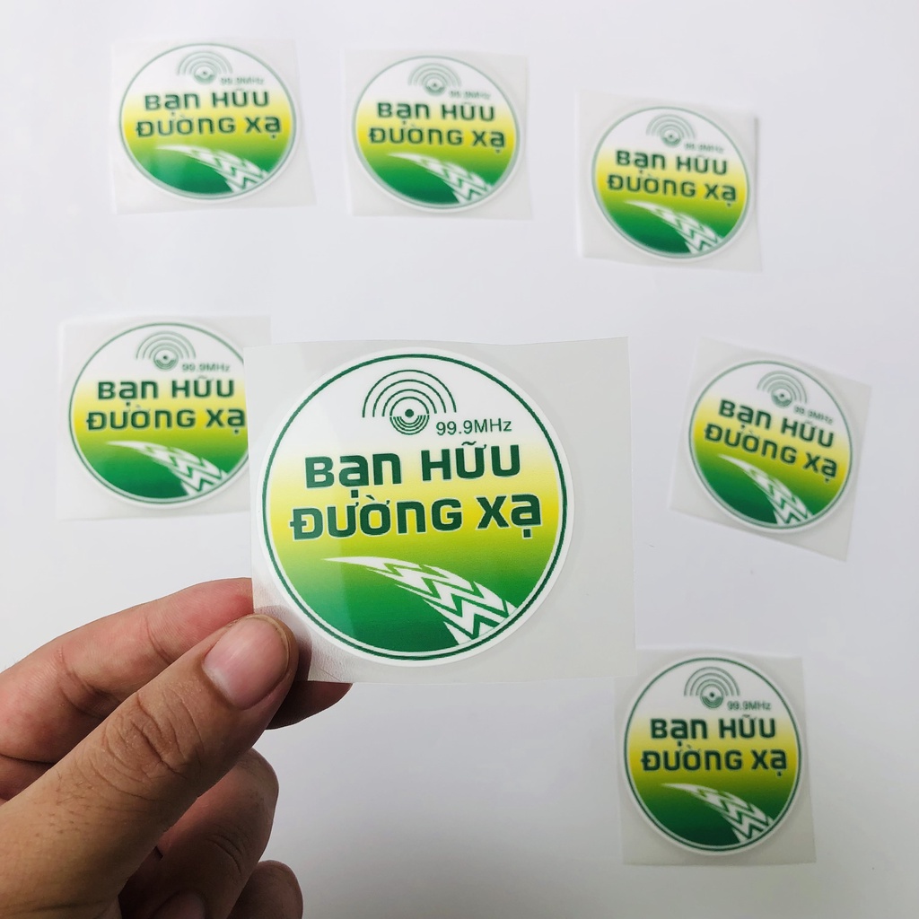 Logo in Áo ĐỒng Phục BẠN HỮU ĐƯỜNG XA - KT 6cm