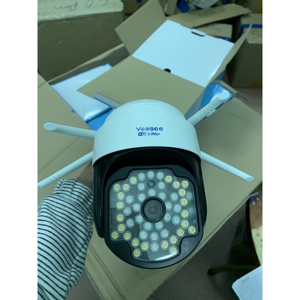 Camera Wifi - Camera Wifi Yoosee PTZ X4000 - 3.0 Mpx - 48Led - Xoay 360 Độ,Đàm Thoại 2 Chiều,Xem Đêm Có Màu [ BH 5 Năm] | BigBuy360 - bigbuy360.vn