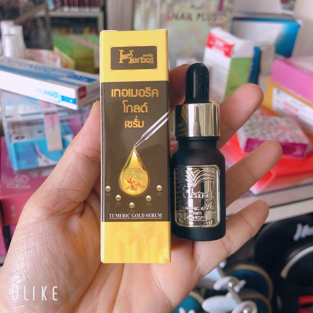 SERUM NGHỆ HERBAL TURMERIC GOLD THÁI LAN 10ml