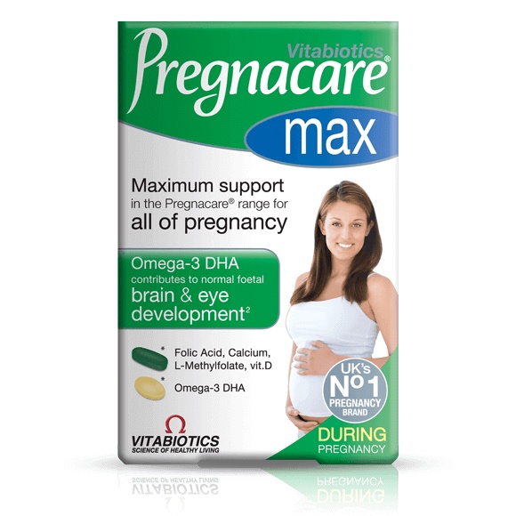 Vitamin Bầu PREGNACARE MAX, Viên Uống Bổ Sung Tổng Hợp Cho Mẹ Chính Hãng UK