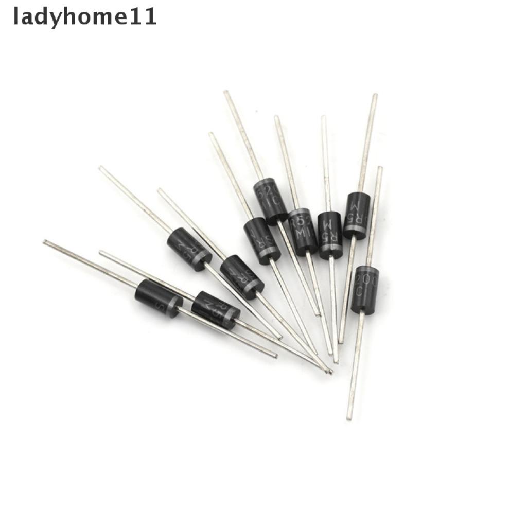 10 Đi Ốt Cầu Chì SR5200 SB5200 MBR5200 5A 200V DIP