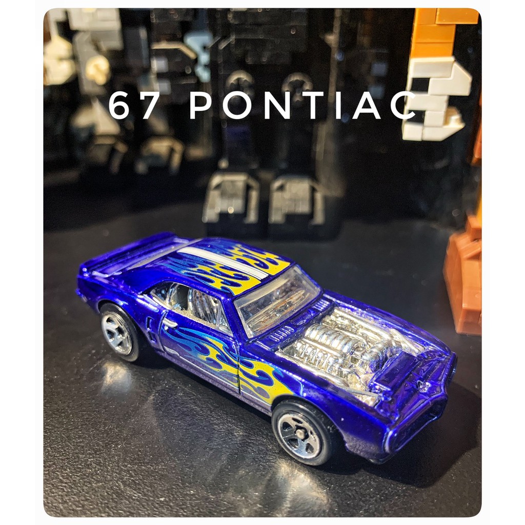 Xe mô hình Hot Wheels loose không hộp 67 Pontiac