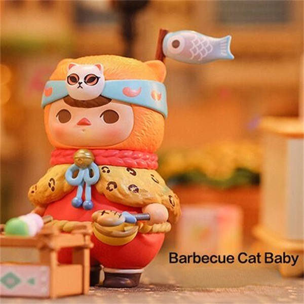 ★Hgtoys★  Búp Bê POPMART PUCKY Đồ Chơi Trang Trí Lễ Hội Mù Và Làm Quà Tặng