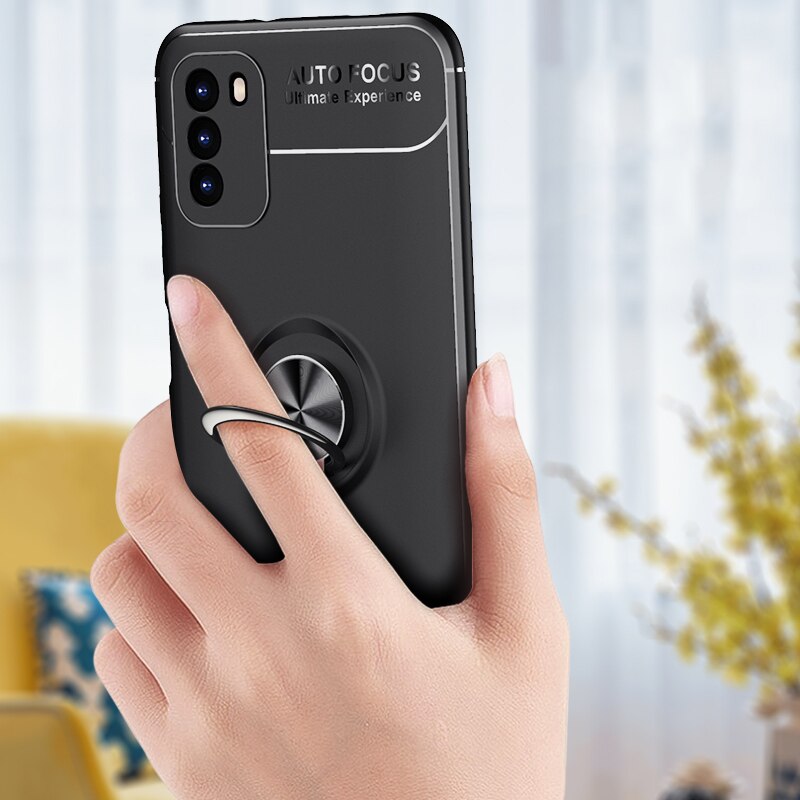 Ốp Lưng Có Nhẫn Đỡ Điện Thoại Cho Xiaomi Poco M3 Pocom3 M3