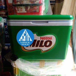 Thùng Đá 35l Milo có bánh xe, tay kéo [ Đại Hạ Giá] - Shop Misol