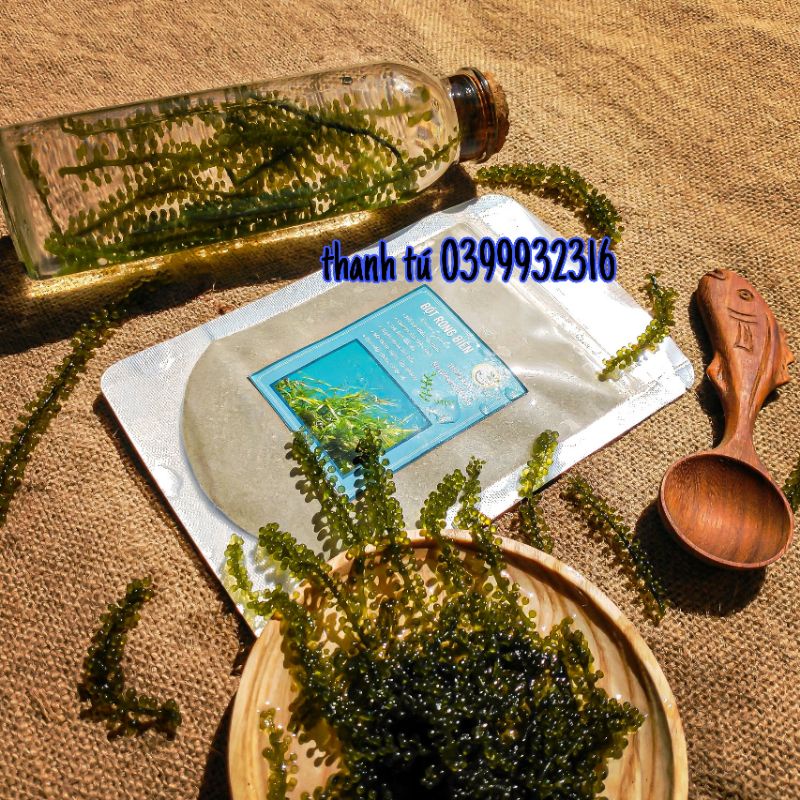 100g bột rong biển đắp mặt xanh tự nhiên nguyên chất