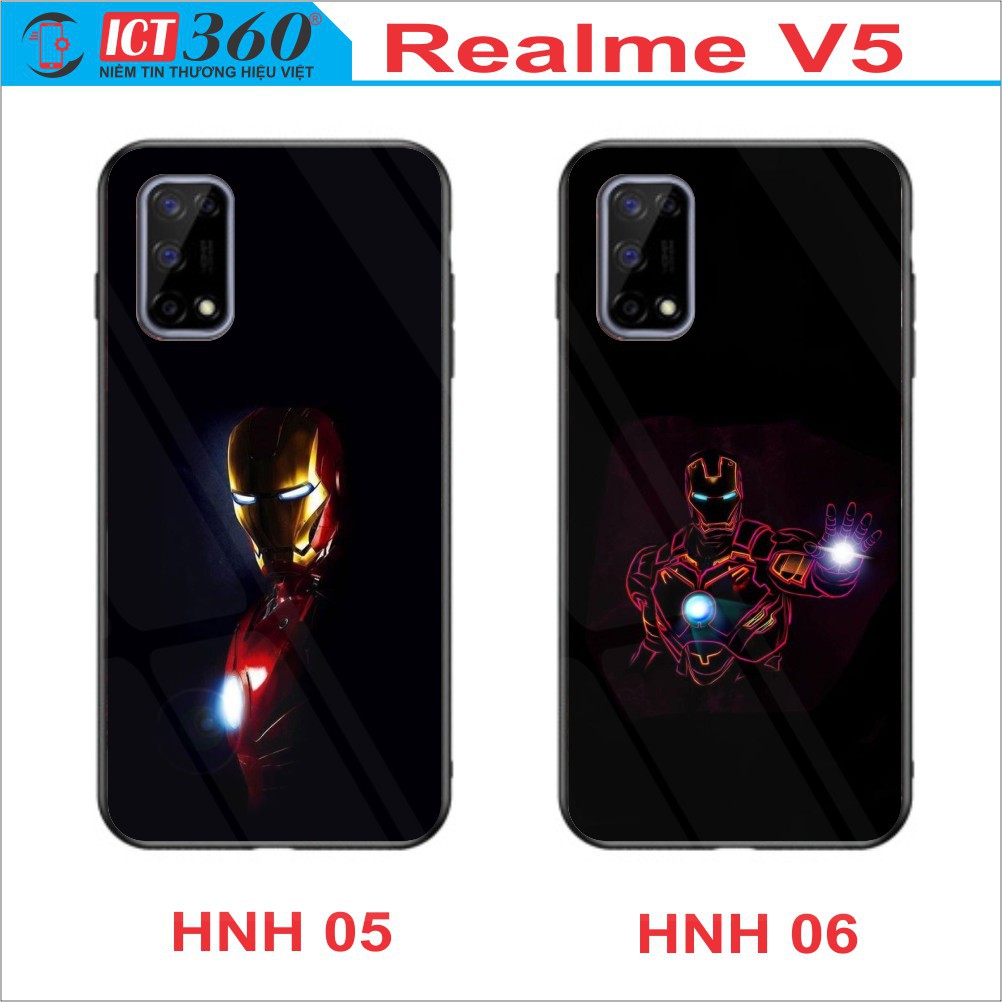 Ốp Lưng Kính REALME V5, Realme Q2  - In Theo Yêu Cầu