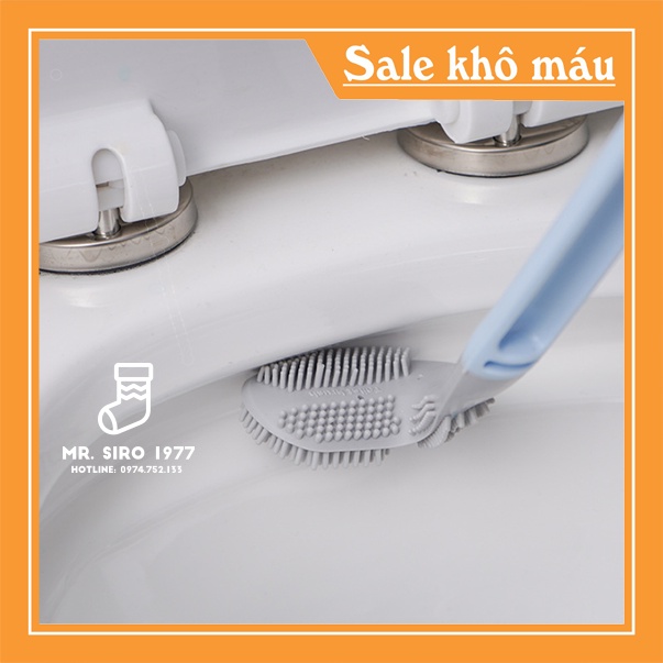 [MR165][Siêu Sale] Dụng Cụ Cọ Rửa Nhà Tắm, Nhà Vệ Sinh, Chà Toilet Bằng Silicon Giúp Tẩy Sạch Vết Bẩn mrsiro1977