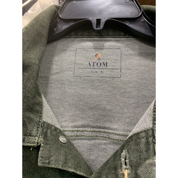 Áo khoác jeans nam bigsize ATOM <110kg