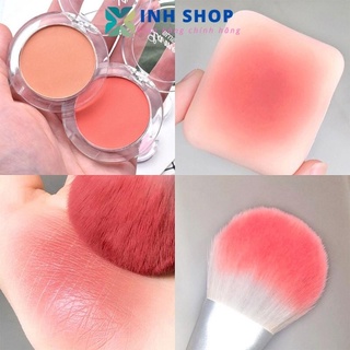 Phấn má hồng mềm mịn 6 màu tùy chọn kiềm dầu kháng nước lâu trôi gắn gương PM 117