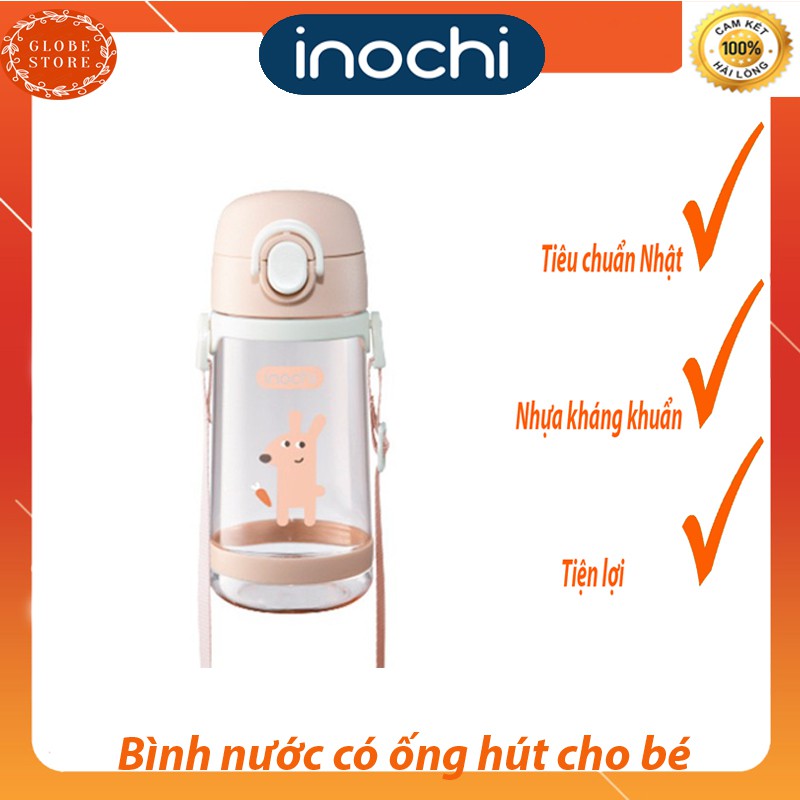 Bình Nước Có Ống Hút Đa Năng, Tiện Dụng GOKI ZUZU Dành Cho Bé 520ml