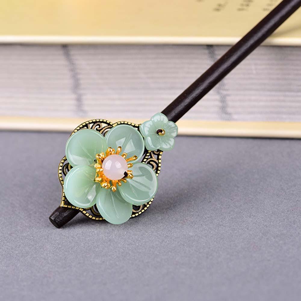 Trâm Cài Tóc Hình Bông Hoa Phong Cách Cổ Điển Cho Nữ