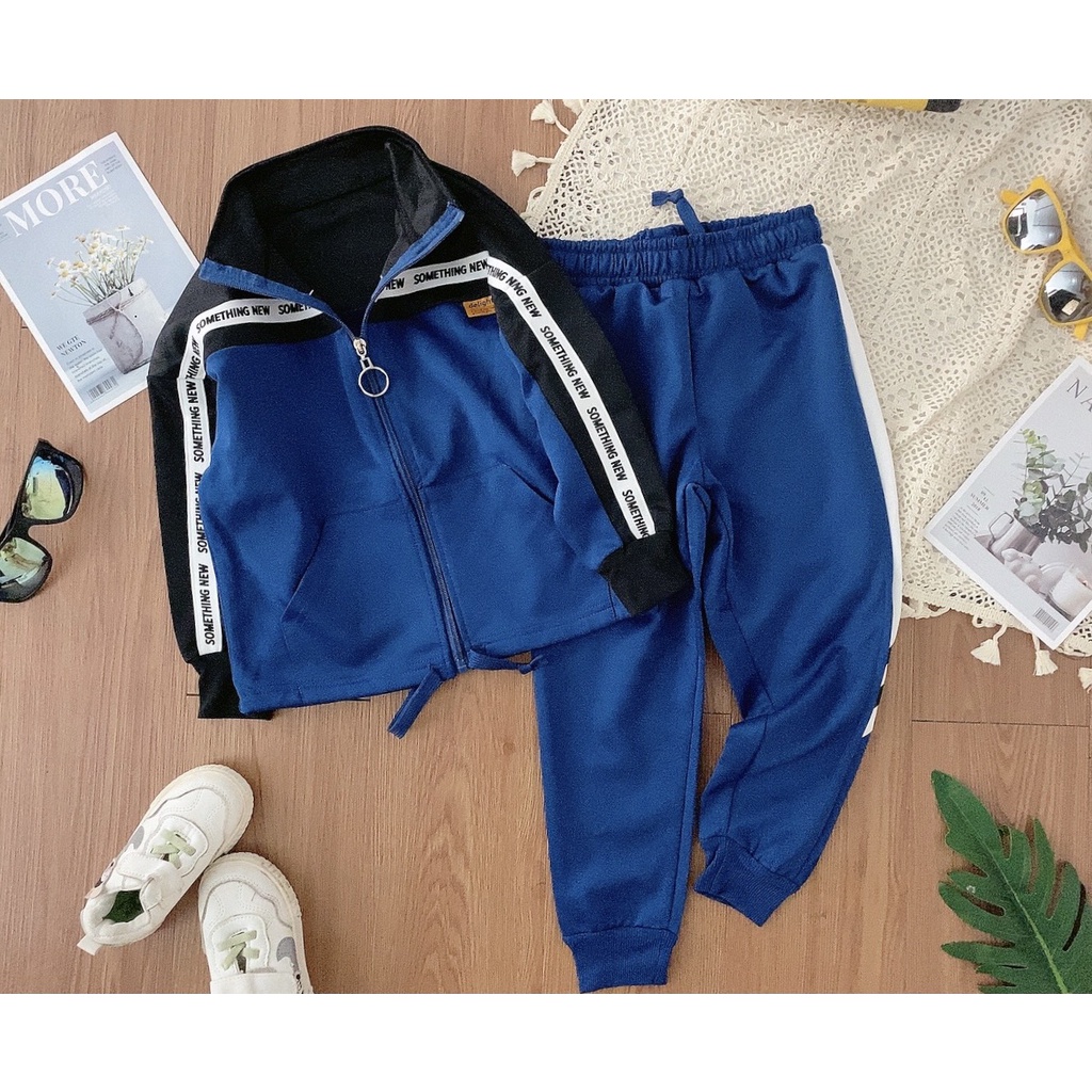 Bộ thu đông 2022. Bộ nỉ xuất Nhật Perfect Joy bé trai, bé gái B01