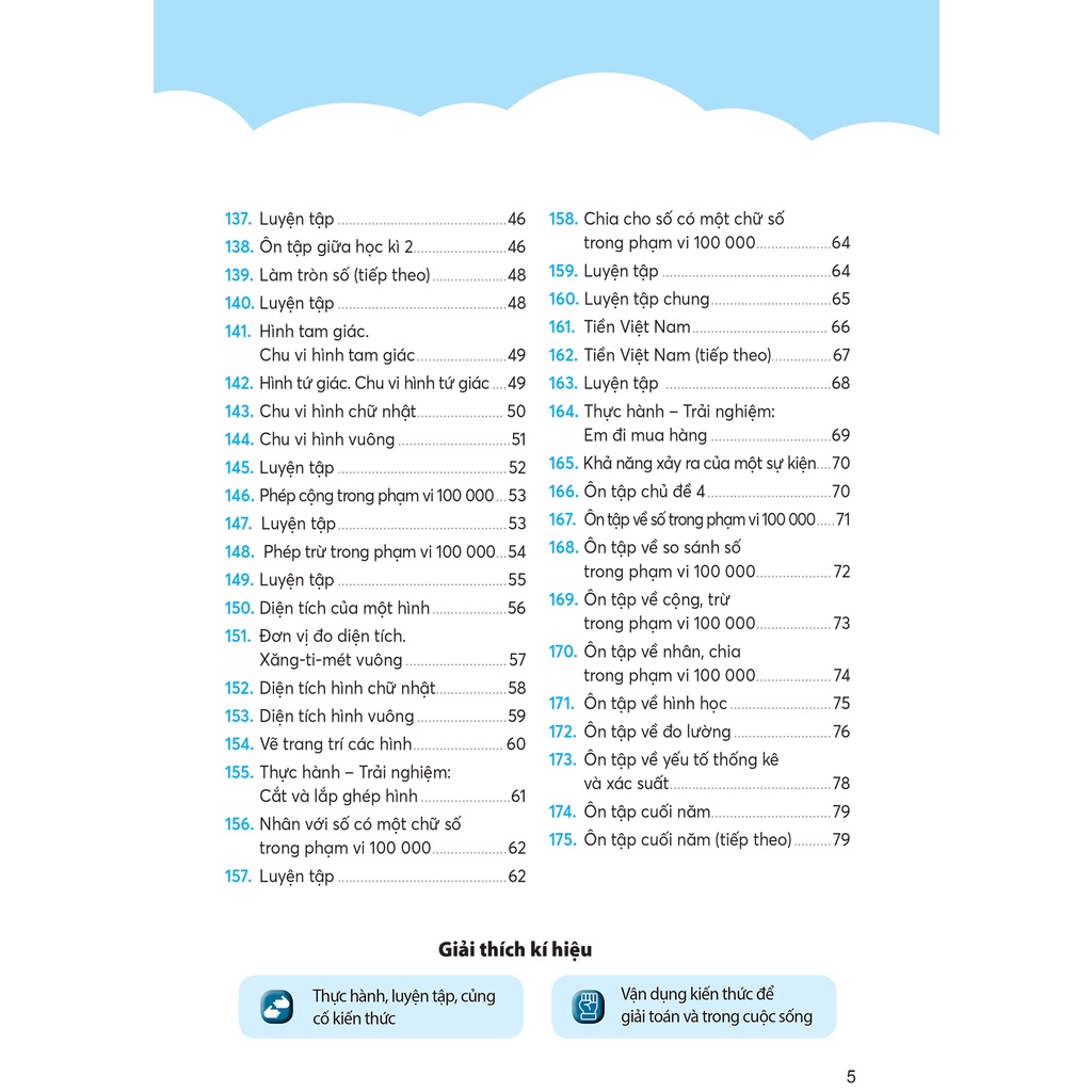 Sách - Vở thực hành Toán 3 tập 2 - Bình Minh