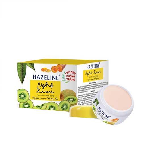 Kem Nén Dưỡng Trắng Ngừa Mụn Hazeline Nghệ Và Kiwi (8g)