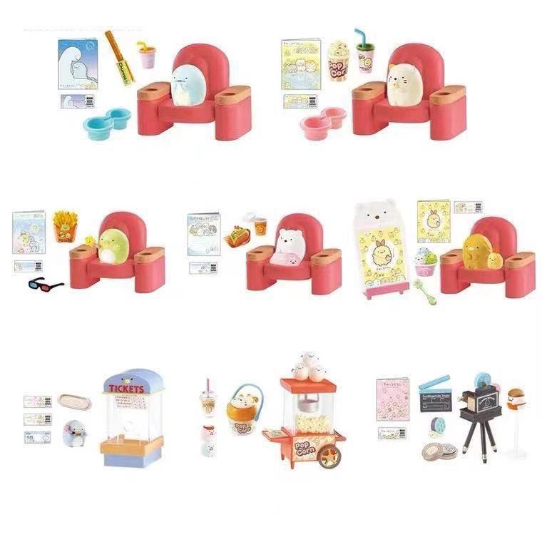 Bộ 8 Mô Hình Nhân Vật Sumikko Gurashi Dễ Thương