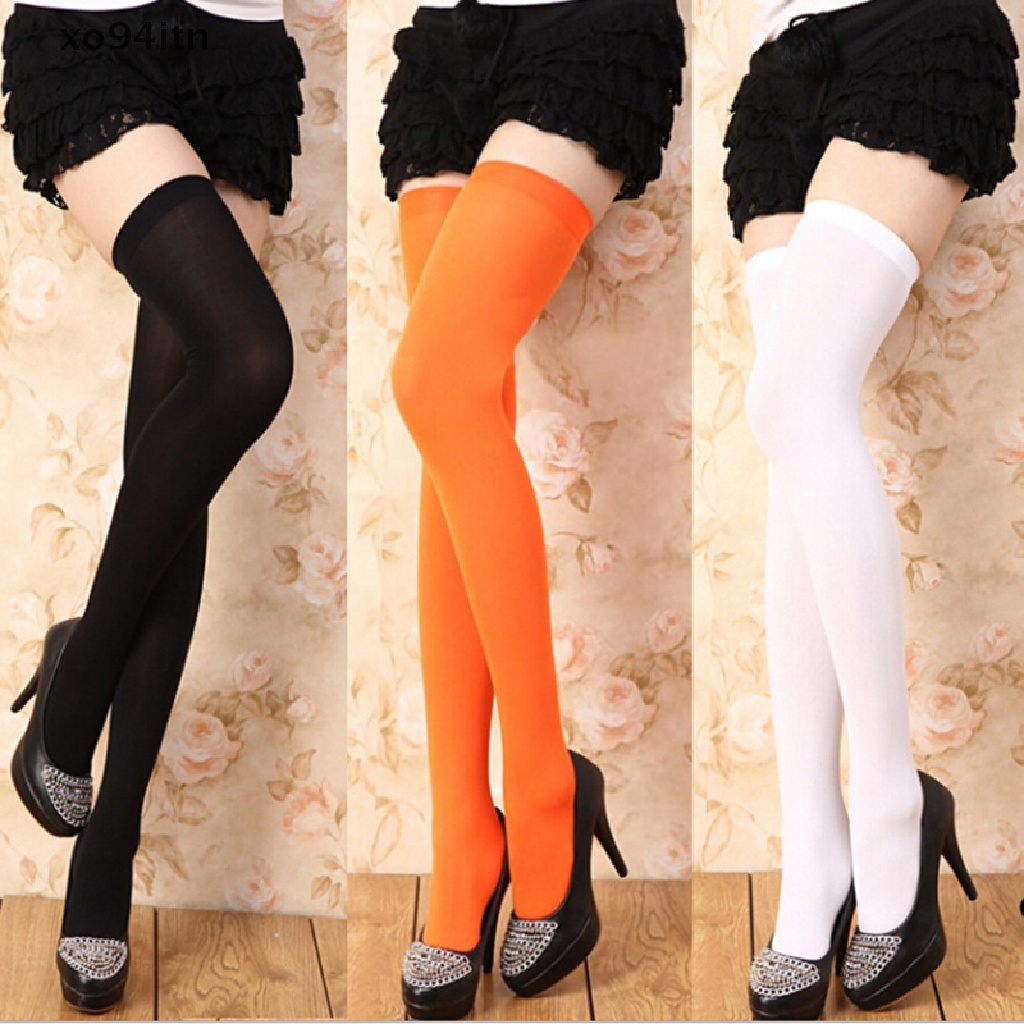 【tn】 Fashion Women Lady Tight Stay Up Thigh High Stockings Multicolor Pantyhose Gift .