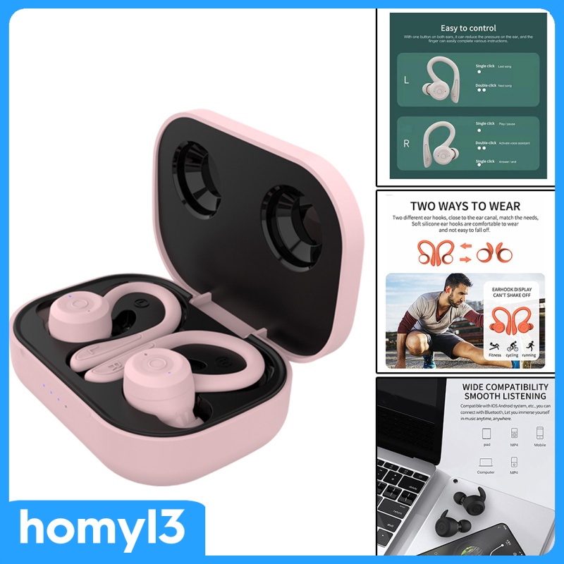 Tai Nghe Bluetooth Không Dây Có Mic Cho Tập Thể Thao