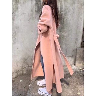 Áo khoác măng tô nữ dáng dài