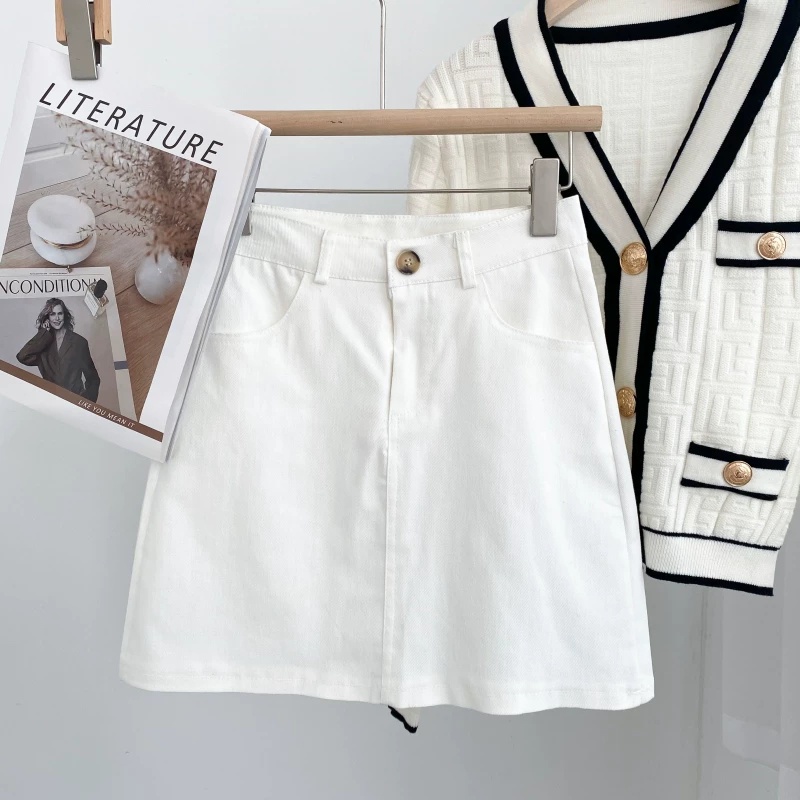 Chân váy kaki có lót trong trẻ trung năng động,Váy chữ A ngắn chất liệu kaki cao cấp co giãn siêu hot mã 506 | BigBuy360 - bigbuy360.vn