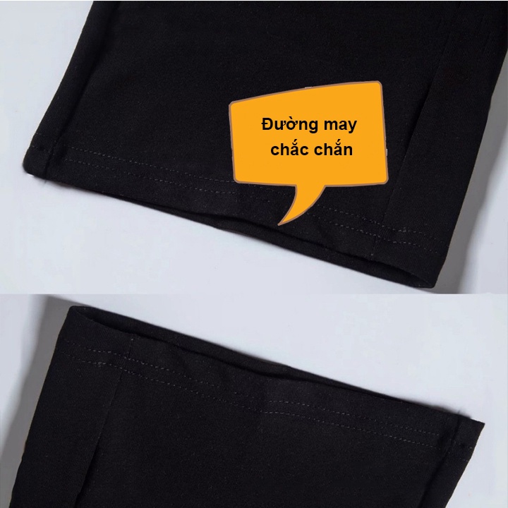 Quần Legging Lửng Ngố, Đùi, Dài Nữ Nâng Mông Cạp Cao Vải Cotton Dày Dặn Ôm Sát Bigsize 90kg