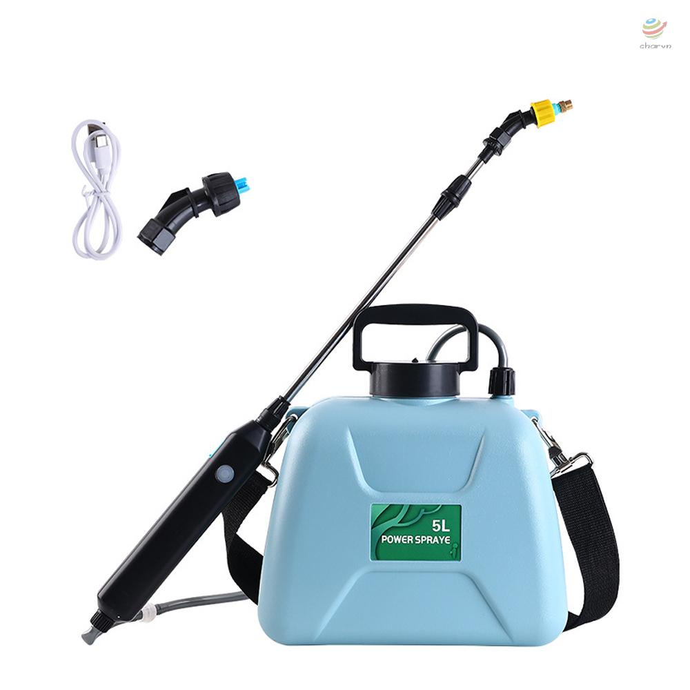 Bình Xịt Nước Tưới Cây Điện Tử Cầm Tay 5L Có Thể Sạc Lại