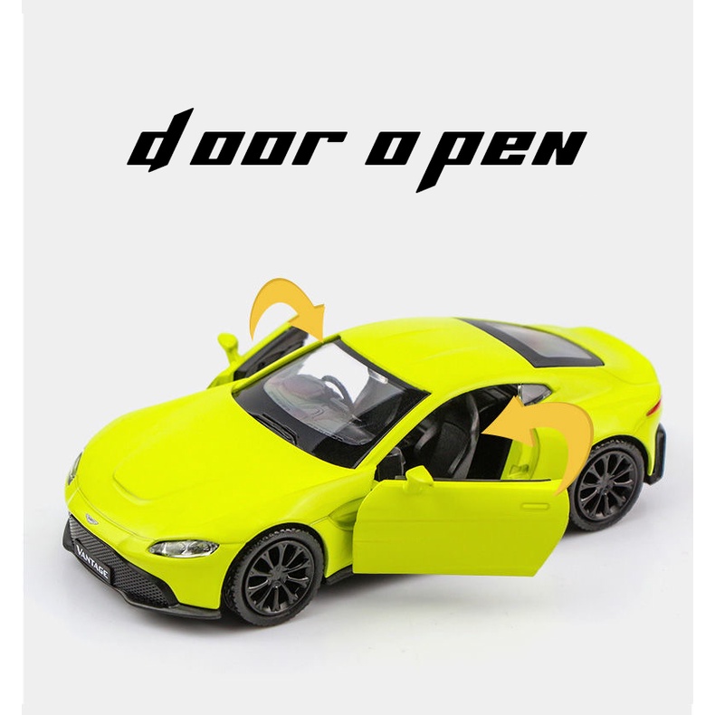 Mô Hình Xe Hơi Aston Martin Vantage Bằng Hợp Kim Tỉ Lệ 1: 36