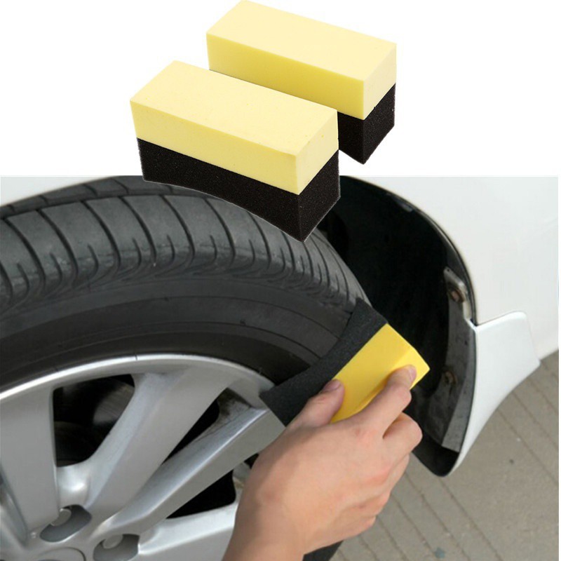 Bọt biển lau chùi đánh  bóng bánh xe hơi