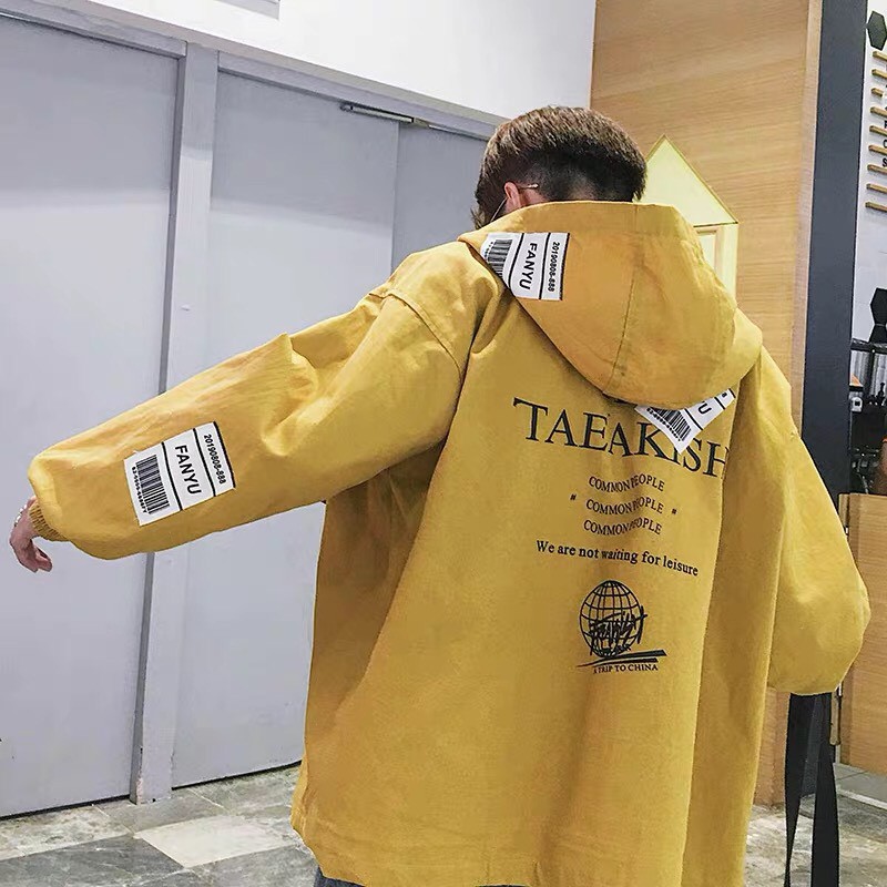 Áo khoác kaki unisex form rộng túi hộp Team, nam nữ ulzzang Wind thu đông | BigBuy360 - bigbuy360.vn