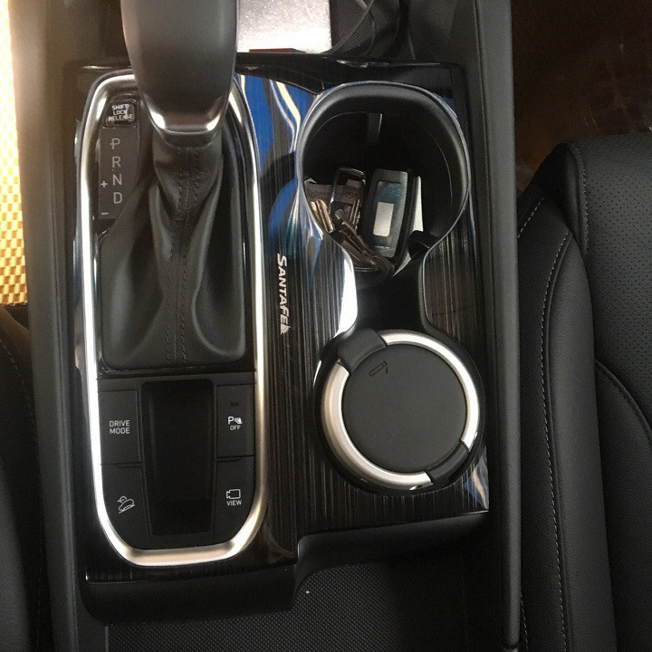 Ốp Nội Thất Titan Xe SANTAFE 2019 2020 2021, bộ sản phẩm gồm 5 chi tiết