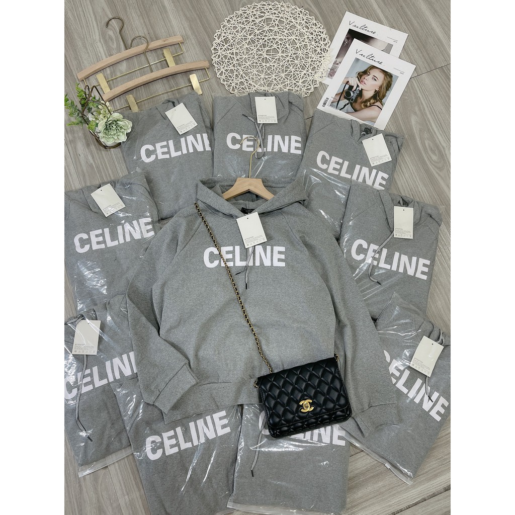 Áo Len Thụng Mũ CILINE Chất Len Dày Dặn Hàng Chuẩn Bán Tại Shop "có ảnh thật + video" | BigBuy360 - bigbuy360.vn