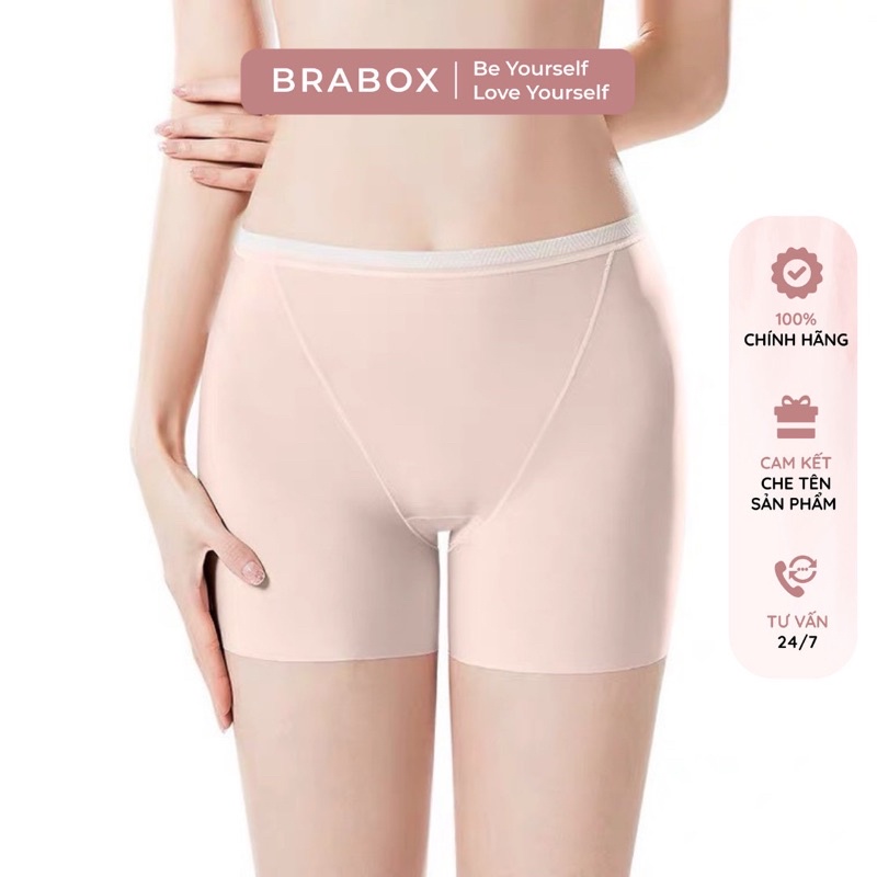 Quần mặc váy su đúc cạp cao không viền mỏng nhẹ CÓ BIGSIZE BRABOX QC72