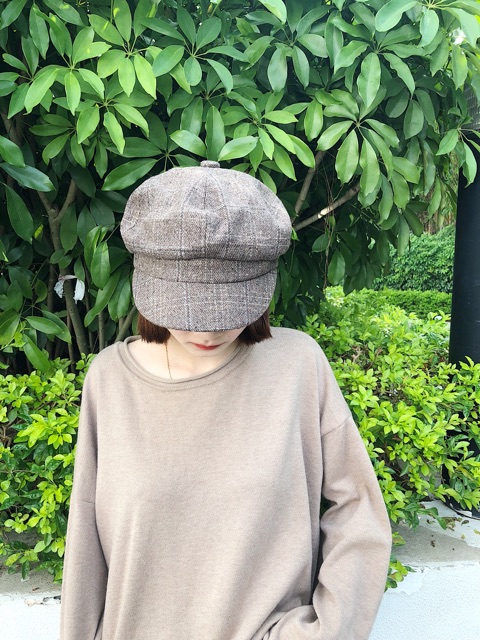mũ nồi dạ phong cách retro doraeshoppp