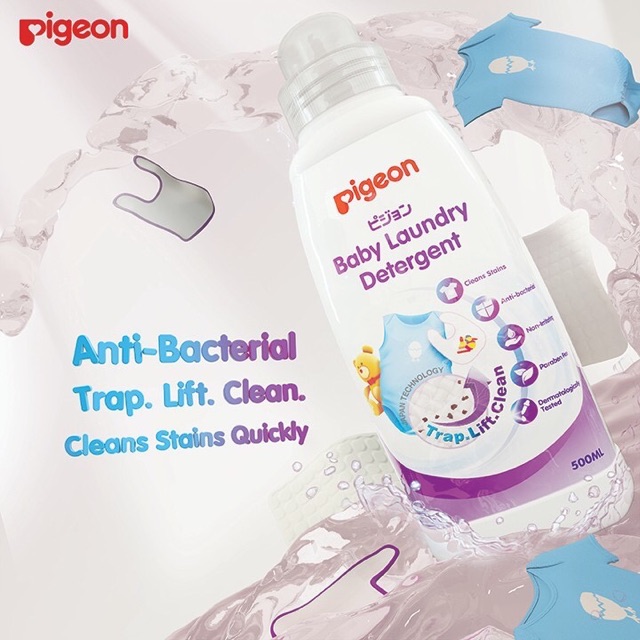 Nước giặt quần áo trẻ em Pigeon