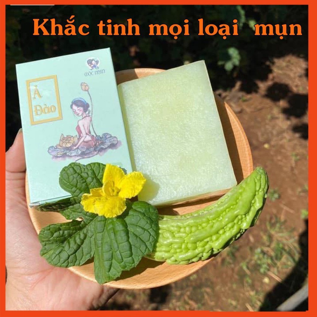 Xà bông mướp đắng Mộc Nhan 100g