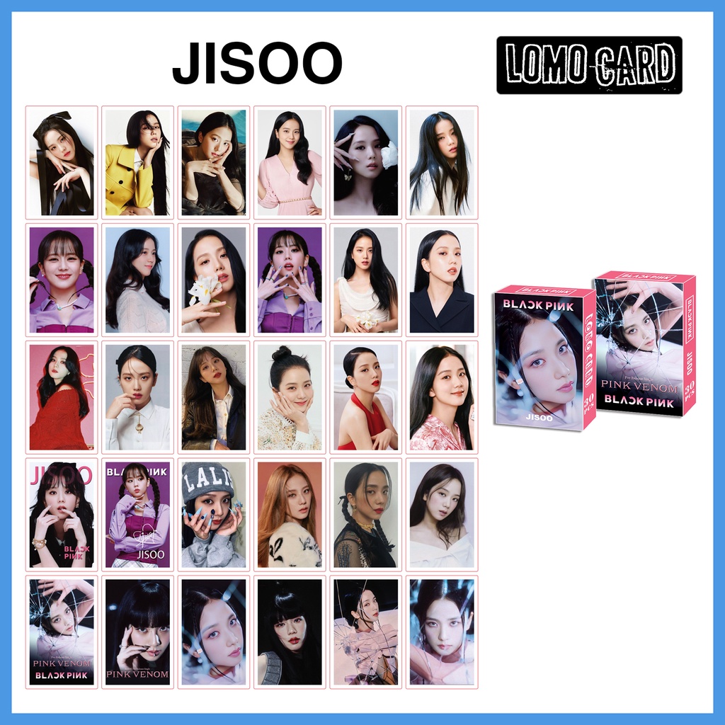 Bộ sưu tầm 30 Lomo card nhóm KPOP BLACKPINK bornpink