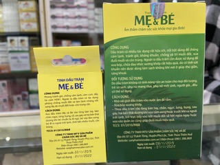 Tinh dầu tràm Mẹ và Bé (chai 30ml - 10ml)