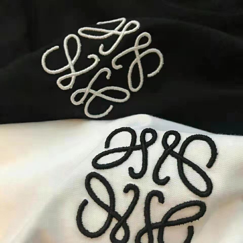Áo Thun Cotton Tay Ngắn Cổ Tròn Dáng Rộng Thêu logo Thời Trang Mùa Hè Dành Cho Nam Và Nữ